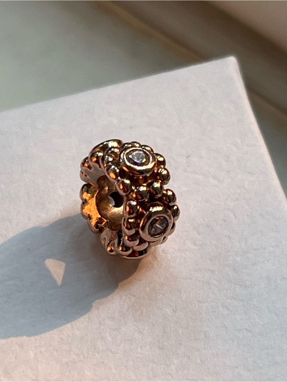 Pandora Rose Gold Spacer Charm